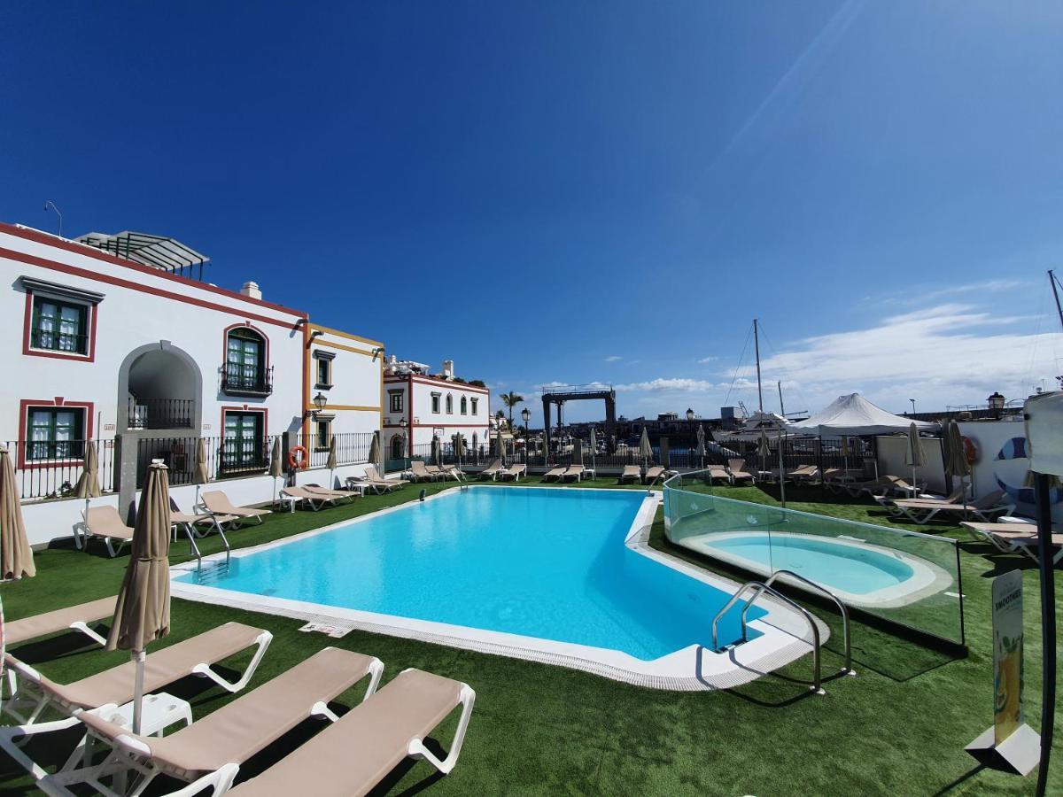 Billy'S Marina 360 With Pool Access Apartment Puerto De Mogan Luaran gambar